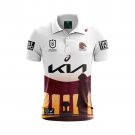 Jersey Polo Brisbane Broncos Rugby 2024 ANZAC