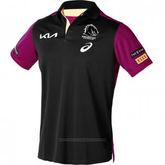 Jersey Polo Brisbane Broncos Rugby 2024