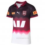 Jersey Queensland Maroons Rugby 2024 Training White Fuchsia