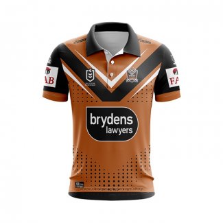 Jersey Polo West Tigers Rugby 2024 Away