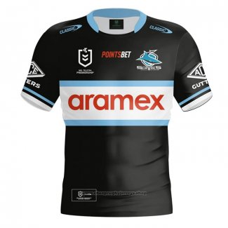 Jersey Cronulla Sutherland Sharks Rugby 2024 Away