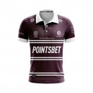 Jersey Polo Manly Warringah Sea Eagles Rugby 2024 Home