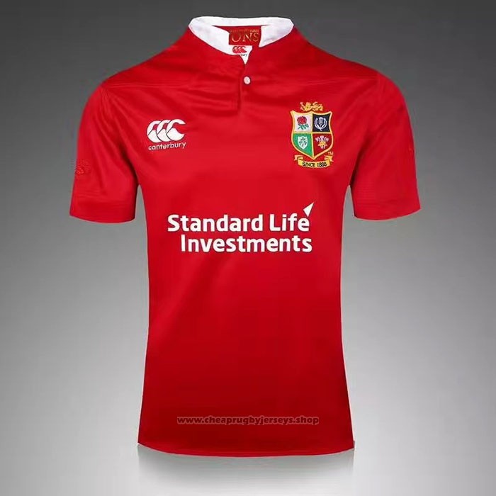 Cheap British & Irish Lions Rugby Jersey 2017 Training Red
