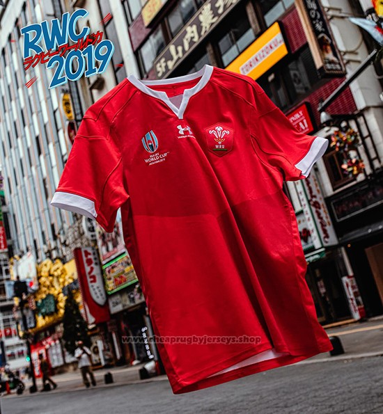 Wales Rugby Jersey RWC2019 Home